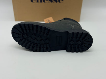 Bottines NOIR Homme motif Uni Lacets ELLESSE