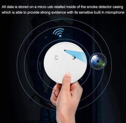 Détecteur D'alarme 1080P WiFi Caméra 32GB Vidéo DV DVR 15M Télécommande Nanny Motion Cam