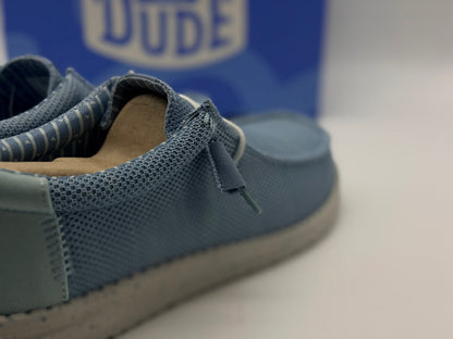 Hey Dude Mocassins Stretch Sox Bleu