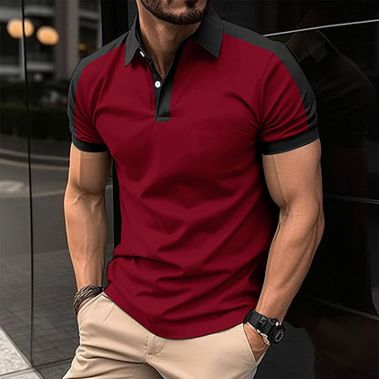 Polo décontractés d'été à manches courtes pour hommes plusieurs couleurs disponibles