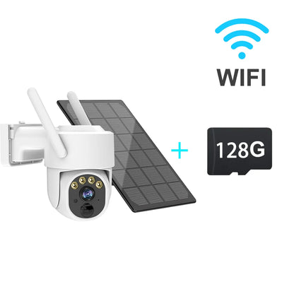 Zoom 5X protection de sécurité 3MP solaire 4g sim 12000 mAh alimenté par batterie 3W solaire caméra de surveillance extérieure caméra wifi sim