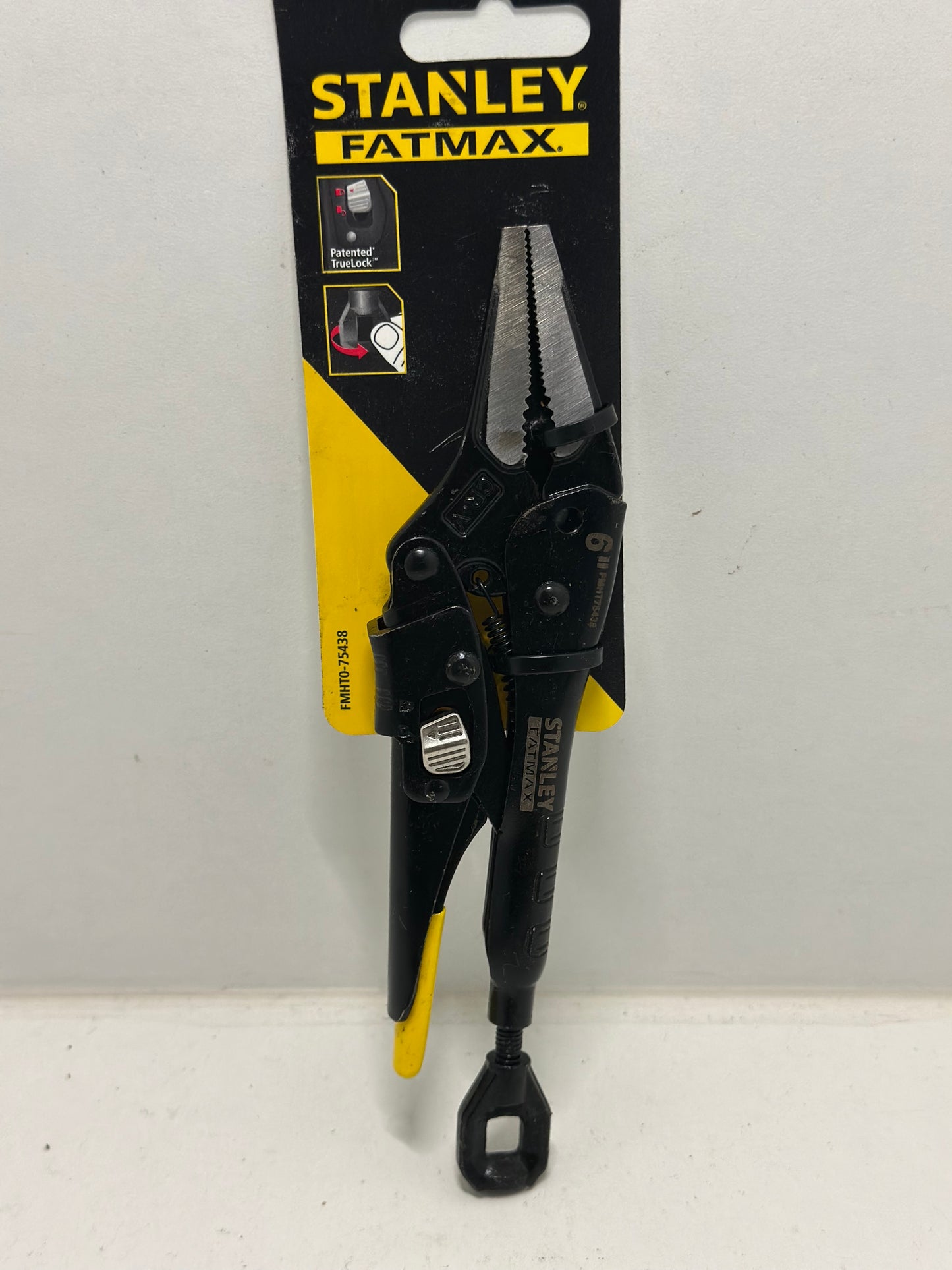 Pince à bec long verrouillable Stanley Fatmax FMHT0-74888 220 mm - Noire