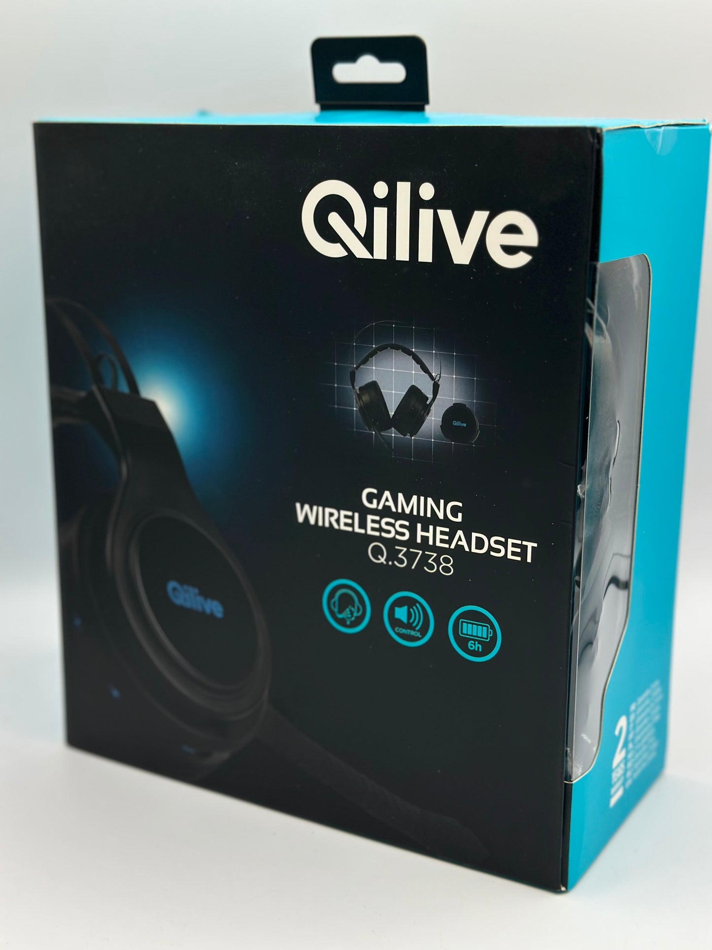 QILIVE
Casque sans fil Gaming Q.3738 Noir
Microphone - Stéréo - 6 heures d'autonomie