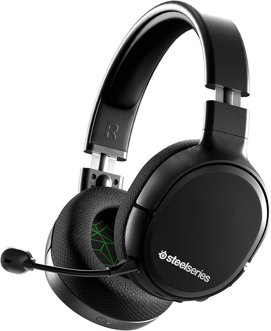 SteelSeries Arctis 1 Wireless pour Xbox - Casque de jeu sans fil - USB-C sans fil - Microphone Clearcast amovible - Pour Xbox, PS4, Nintendo Switch, Android (Xbox Series X|S|One), Noir