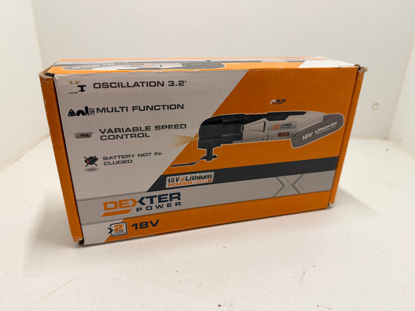 Outil oscillant multifonctions Dexter CMT18LD