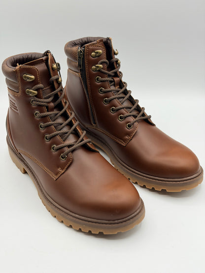 Bottes à lacets marron
