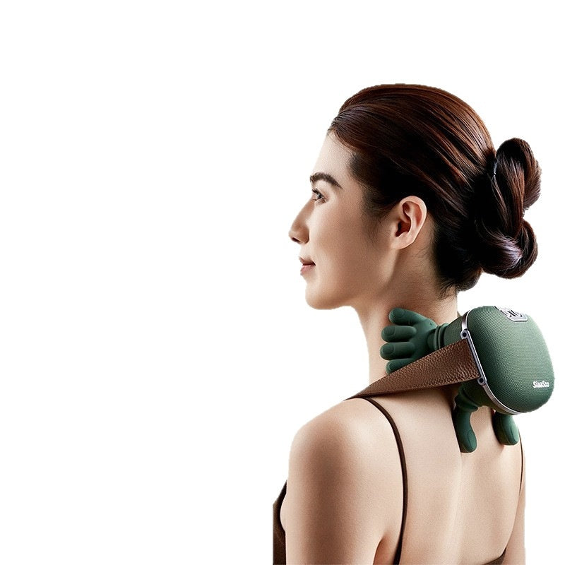 Masseur Cervical "Mains de Soie" – Technologie de Pétrissage 4D & Thermothérapie