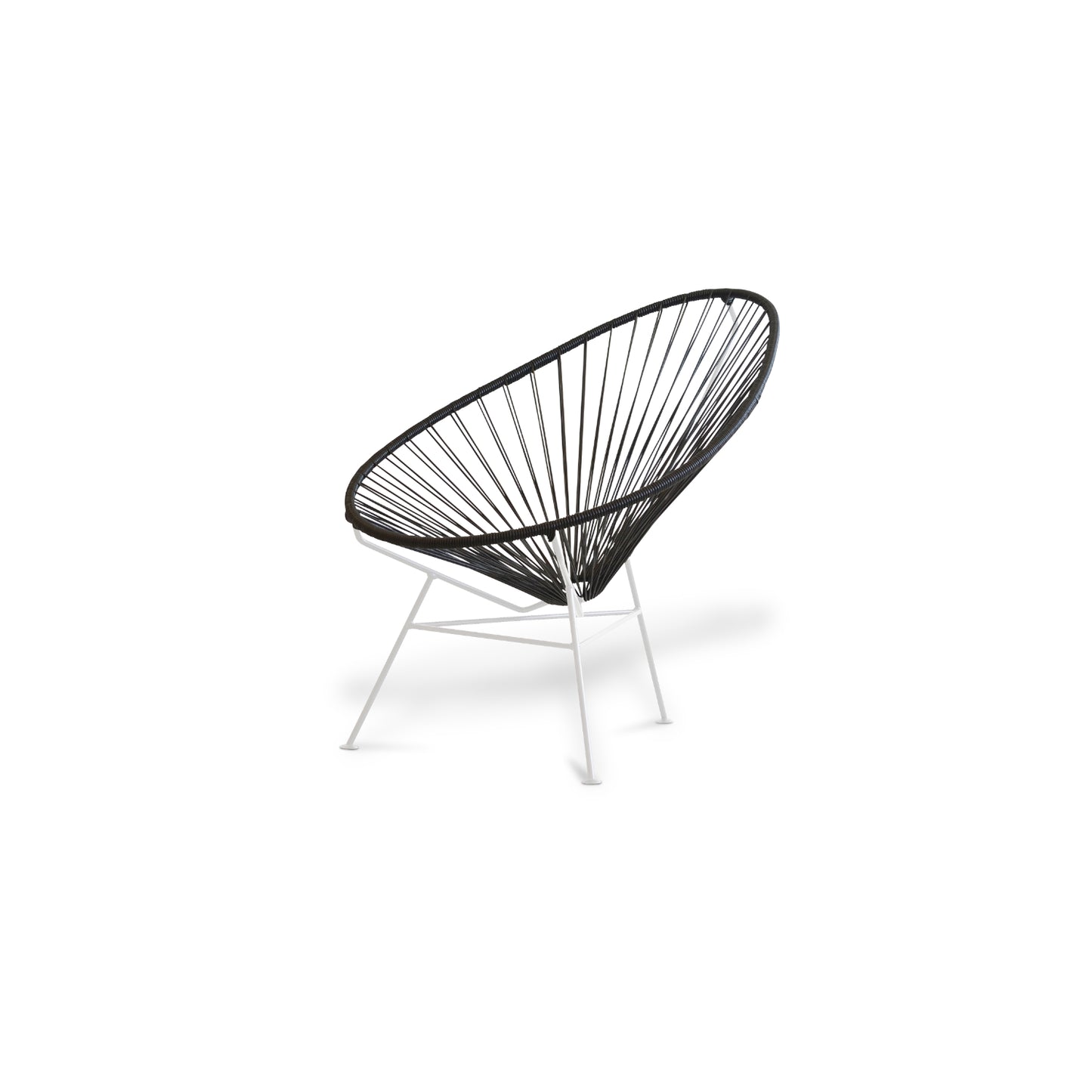 Fauteuil Acapulco - Piétement Blanc Turquoise neuf