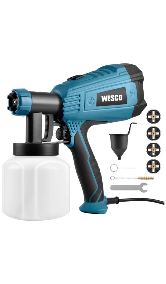 Pulvérisateur de Peinture Électrique, Récipient Détachable 800ML 3 tailles de buses neuf