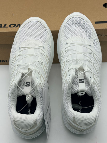Chaussures de running Salomon blanches légères et confortables