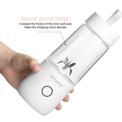 Mélangeur portable de 350 ml, presse-agrumes électrique USB, mélangeur rechargeable, smoothie, tasse de slushy, mélangeur de jus, bouteille, chargement USB, gadgets de cuisine