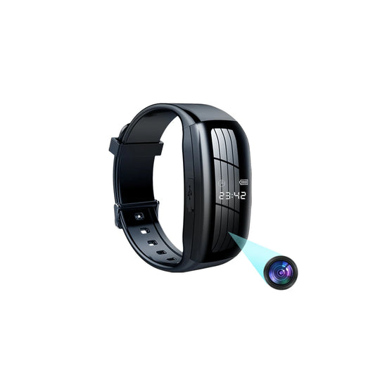 Mini Caméra Montre 1080P HD DV Bodycam Voix Numérique Vidéo Corps Caméra Enregistreur De Son Petit Appareil D’Enregistrement