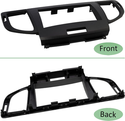 Cadre/façade/Adaptateur 2 DIN pour autoradio de Voiture - Compatible avec Honda Accord 2007-2012