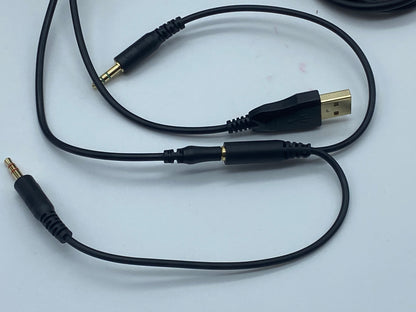 Casque Gaming PS4 Xbox One PC, avec Micro Anti Bruit Control Audio intégré Neuf