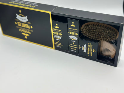 Kit de barbe homme FULLLIGHT TECH neuf huile brosse ciseaux