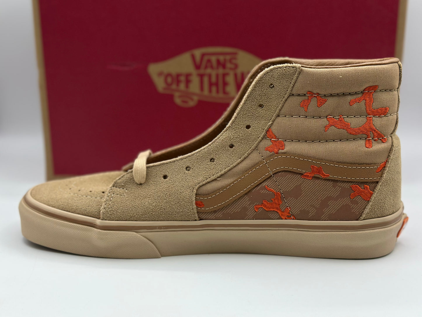 Sk8-hi Camo Embroderies Beige/orange