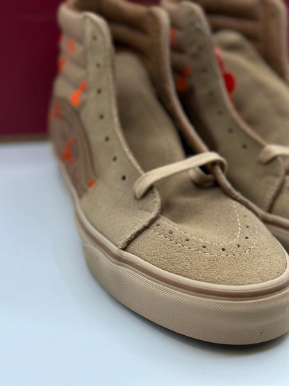 Sk8-hi Camo Embroderies Beige/orange