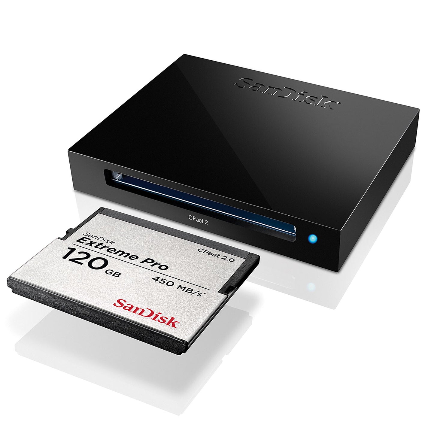 SanDisk Lecteur Extreme Pro CFast 2.0
Lecteur de carte Compact Flash CFast 2.0 USB 3.0
