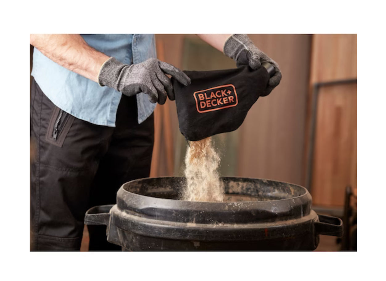 Scie à onglet Black+Decker d'une puissance de 1600 Watts pouvant couper jusqu'à 305 mm