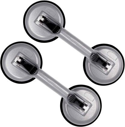 Ventouse en verre en aluminium Ventouse en verre Ventouse Porte-ventouse en caoutchouc 120 mm, max.80 /100kg