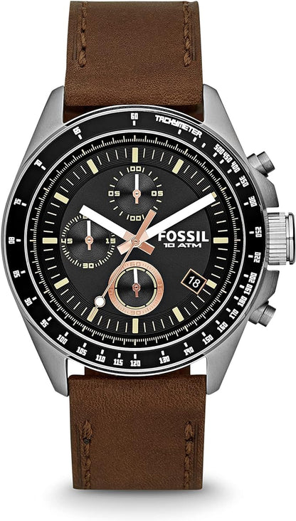 Fossil Montre Homme CH2885, Montre bracelet cuir, Totalement  Neuve .