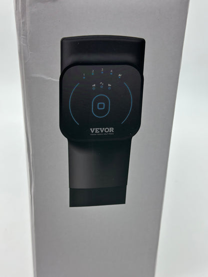 VEVOR Pistolet de massage tissus profonds masseur muscle à percussion 6 têtes