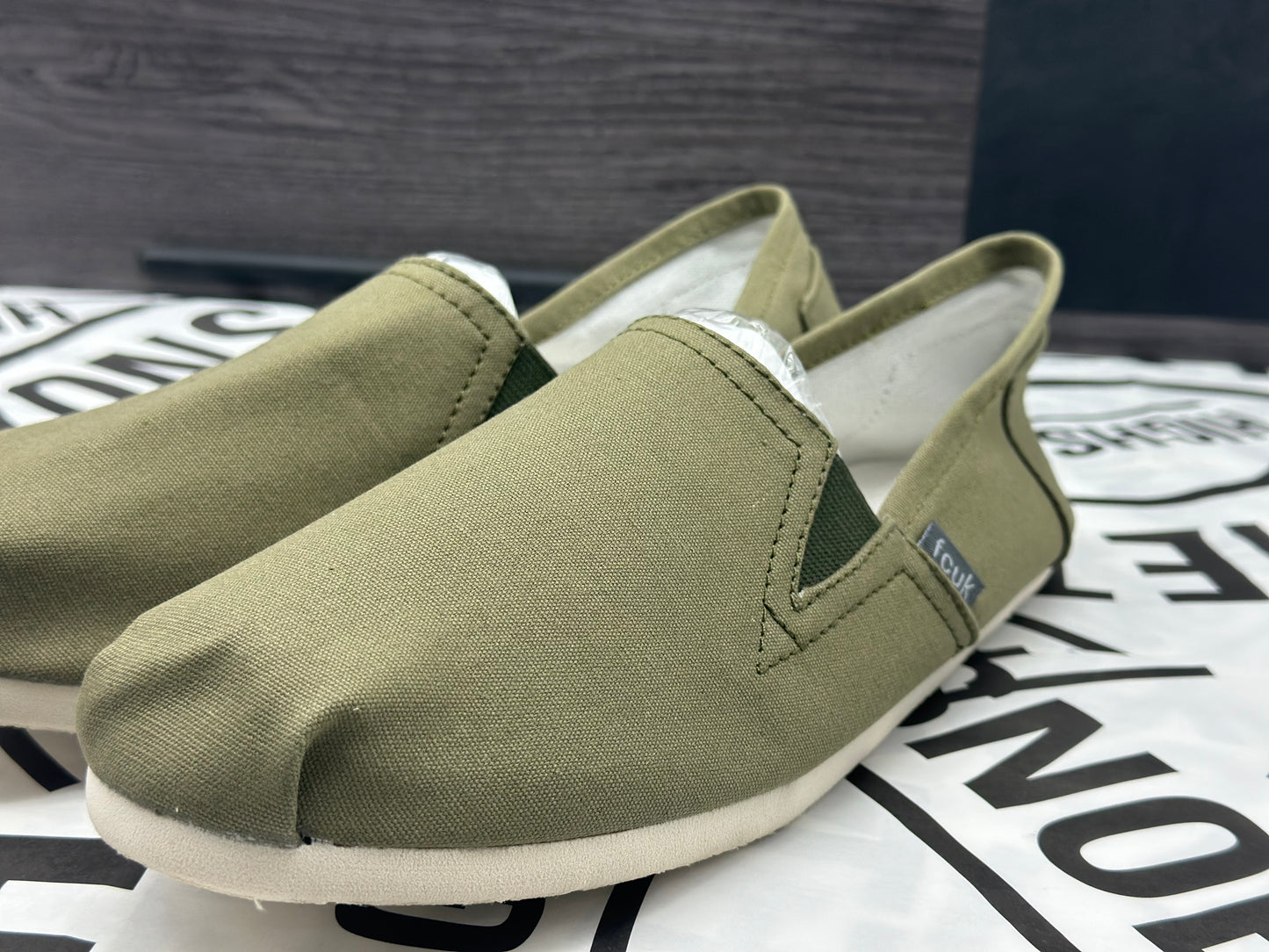 Espadrilles - Kaki ultra léger pour homme taille 44