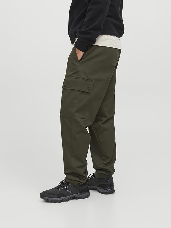 JACK & JONES Pantalon Cargo Pantalon Cargo Wide Fit