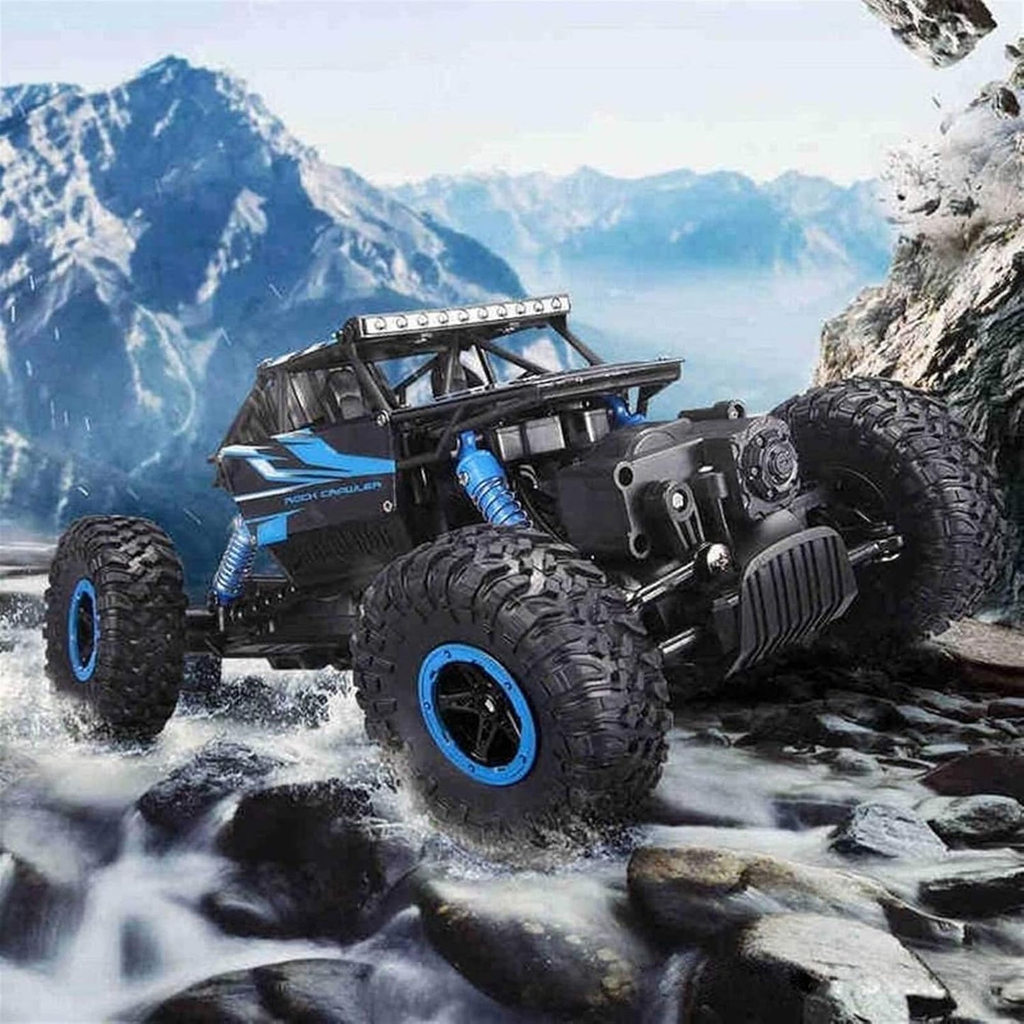 Voitures 1:18 RC Véhicule de roche hors route Camion de grimpeur 4WD Voitures de course à grande vitesse 2.4Ghz Télécommande radio électrique rapide Buggy Hobby Car Escalade pour Enfants Jouet pour Adultes Et Enfan