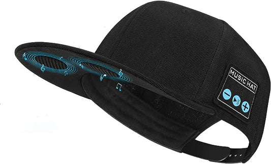 Casquette avec Haut-Parleur Bluetooth sans Fil Smart Speaker pour Sports de Plein air neuve
