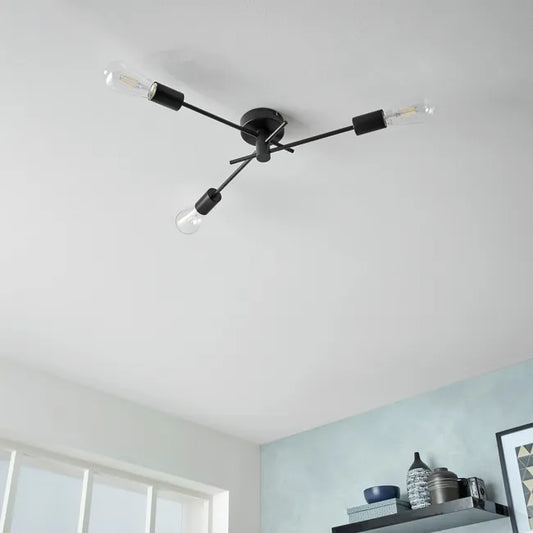 Plafonniere27, design fer INSPIRE Mosquito D.56 cm