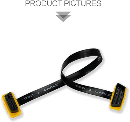 Câble d’extension OBD2 automobile mâle vers femelle  neuf