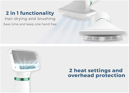 Sèche-Cheveux pour Animaux Compagnie Brosse Toilettage pour Chat et Chien Professionnel Maison Toilettage pour Animaux Compagnie Séchage Portable Sèche-Cheveux pour Chien