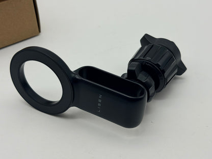 LISEN Support Téléphone Voiture Magsafe, Clip Améliorer 2024 [30 Super Aimants Puissants] [Case Friendly] Support Magnetique Porte Telephone Voiture Aimanté pour Tous Les pour iPhone 15 14 13 Pro Max