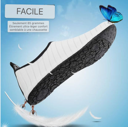 Chaussures pieds nus Chaussures de bain pour femmes Chaussures de bain pour hommes Chaussures pieds nus antidérapantes à séchage rapide