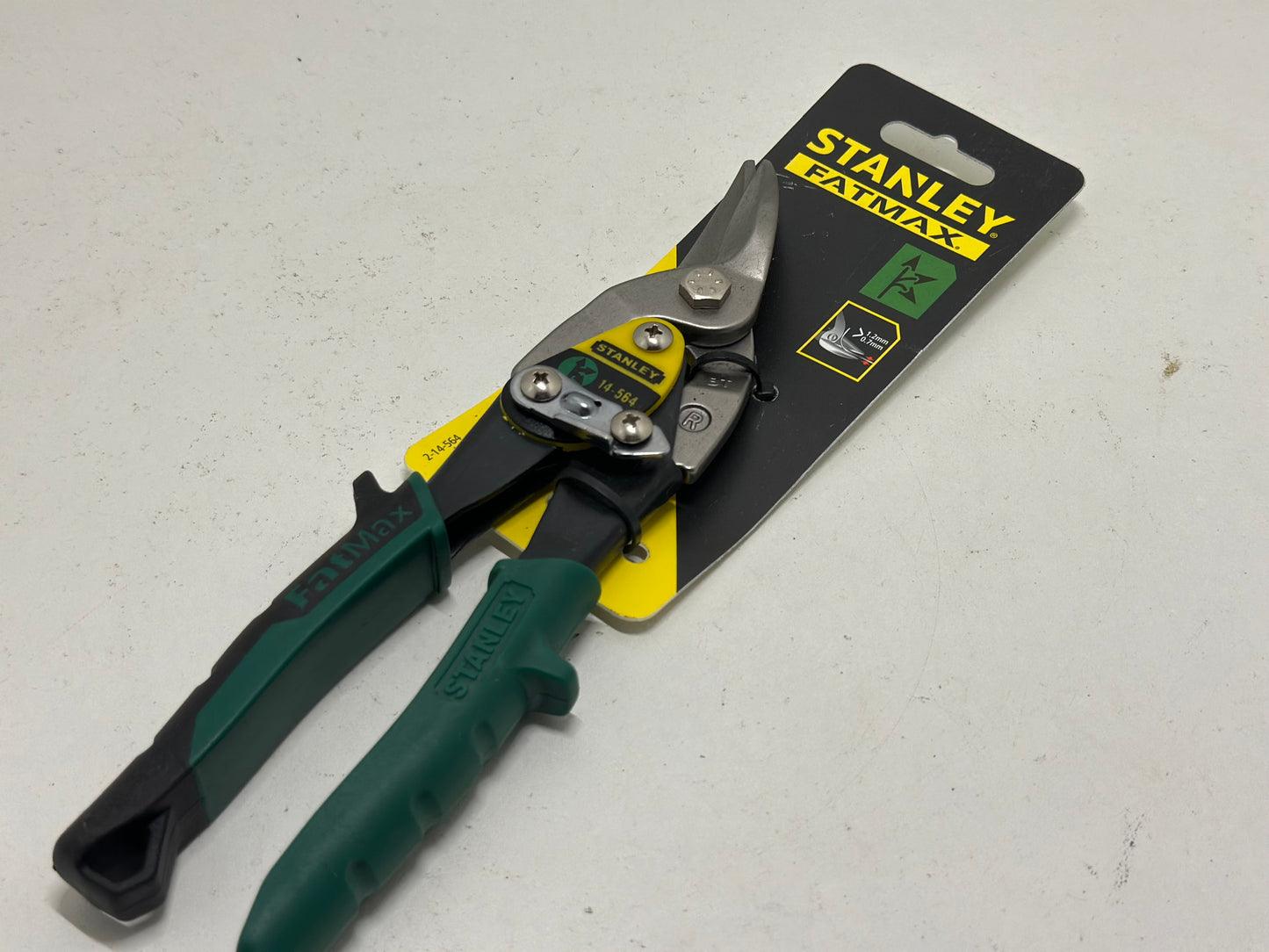 Stanley MaxSteel 14-564 Cisaille d'aviation courbe droite 24,9 cm