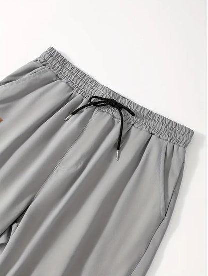 Pantalon cargo pour homme, taille élastique avec plusieurs poches, décontracté, respirant, randonnée, travail