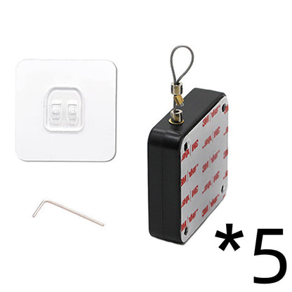 Ferme-Porte Automatique "Easy-Close" – Installation Sans Perçage & Tension Réglable (500g-1000g)