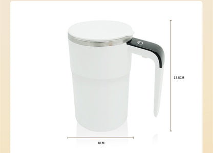 Tasse à café électrique magnétique automatique rechargeable USB IP67 Acier inoxydable étanche sans danger pour les aliments pour le thé de jus Milksha