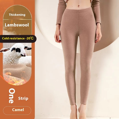 Legging "Luxury Warm" en Cachemire – Doublure Polaire & Effet Amincissant