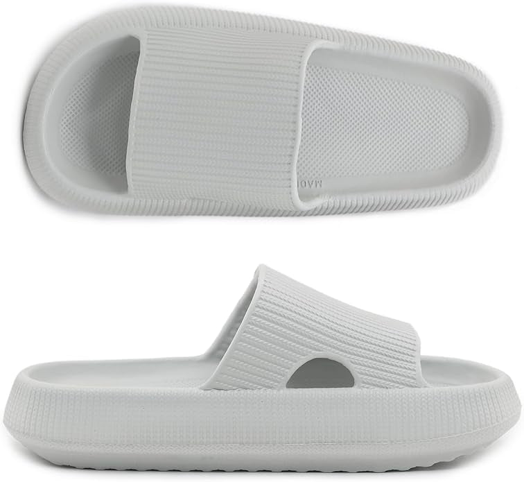 Pantoufle de Douche Femme Hommes Chaussons Antidérapants Été Maison Claquettes Léger Sandales de Piscine et Plage Séchage Rapide Slippers