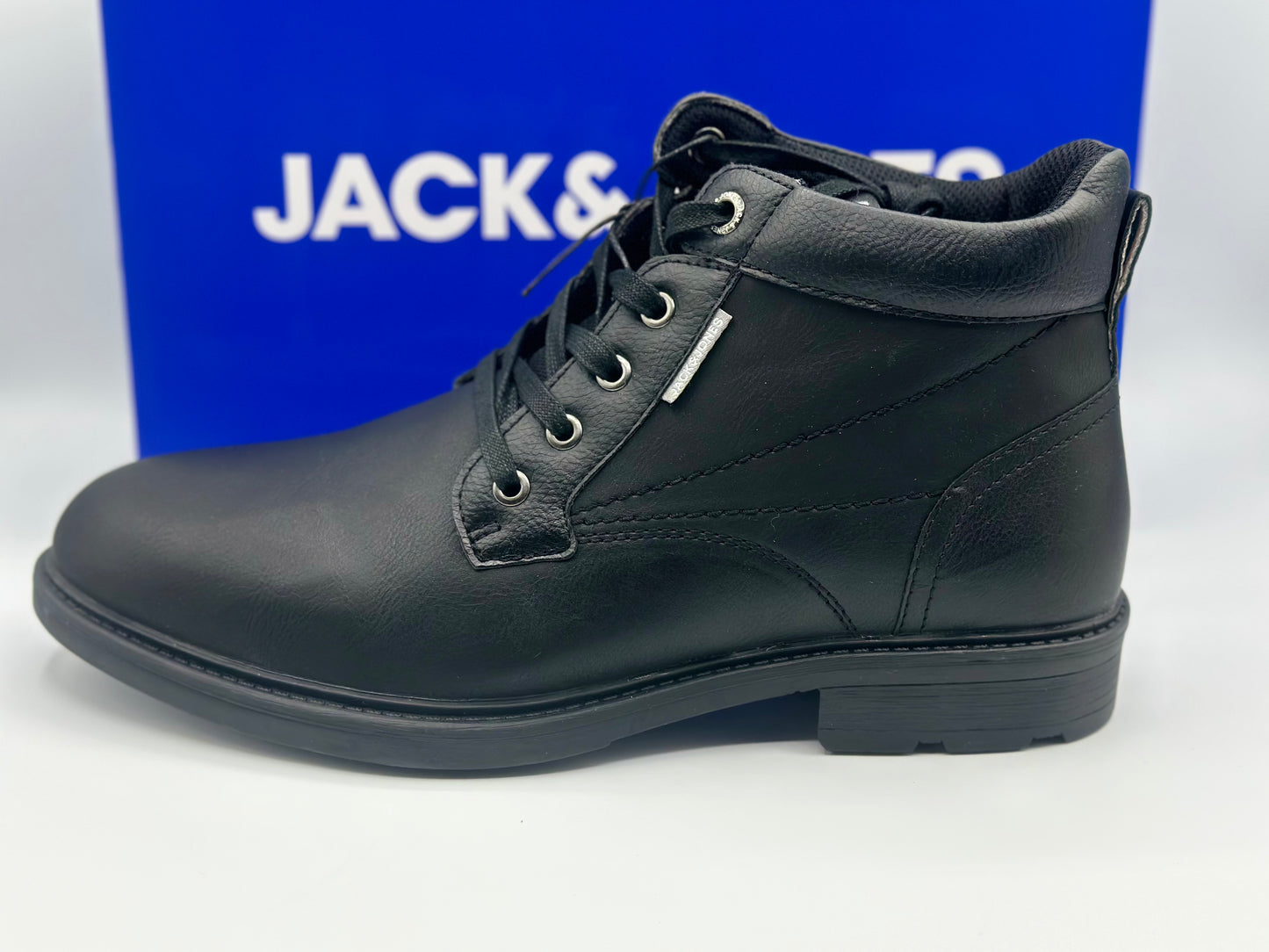 chaussures homme Boots homme noir JACK JONES neuves taille 42-44