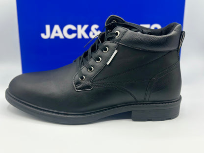 chaussures homme Boots homme noir JACK JONES neuves taille 42-44