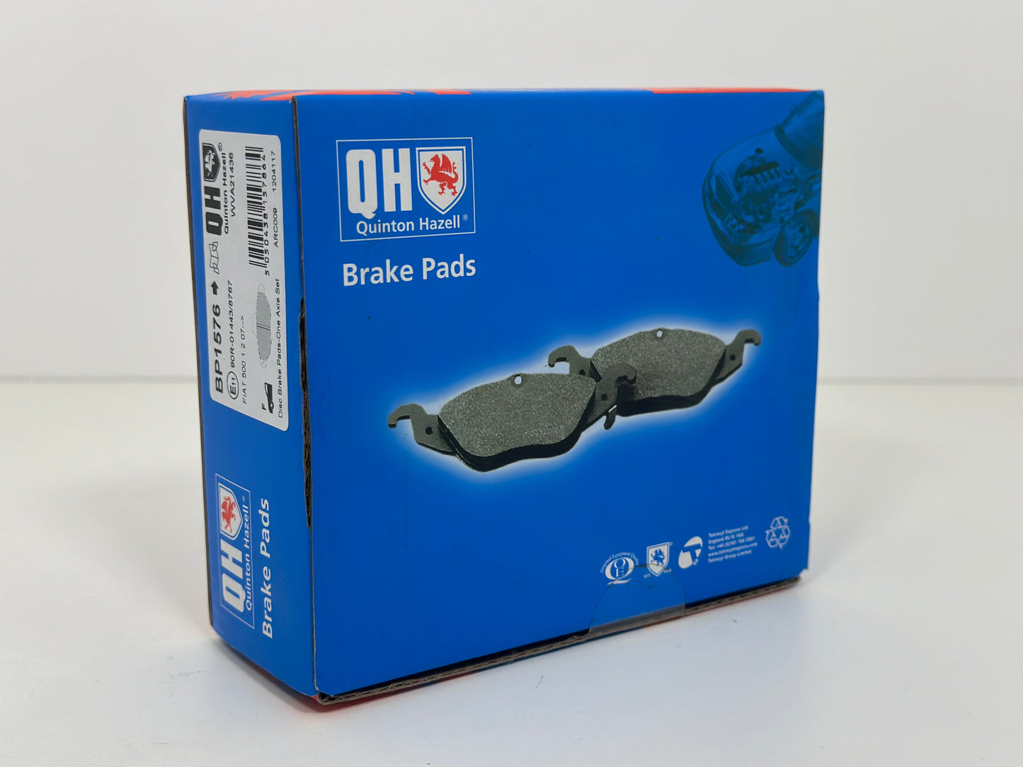 QUINTON HAZELL BP1576 Plaquettes de frein pour fiât et Ford