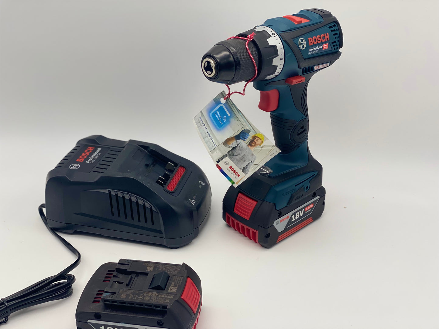 Bosch Perceuse-visseuse sans fil gsr18 V 70 Professional 3 x 4,0 Ah Batterie Pack L-Boxx