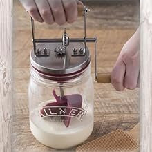 Kilner Baratte à beurre 1L en verre en parfait état