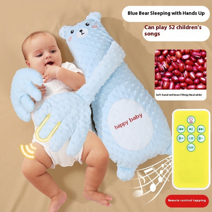 Main Apaisante "Soft-Touch" – Oreiller de Sommeil en Peluche pour Bébé