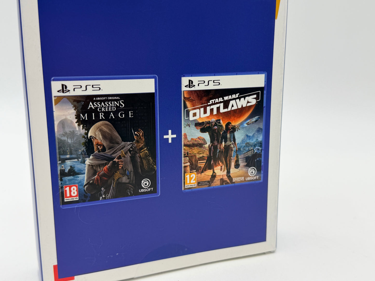 Pack Star Wars Outlaws + Assassin’s Creed Mirage PS5