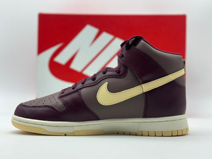 Nike - Dunk High - Baskets montantes - Éclipse prune et bordeaux nuit neuves taille 40,5