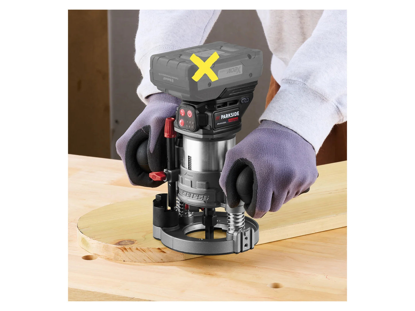 Fraiseuse multifonction sans fil PMFAP 20-Li A1, 20 V parkside